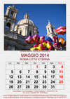 Calendario 2014 Roma Città Eterna 