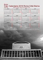 Calendario 2016 Roma Città Eterna