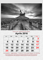 Calendario 2016 Roma Città Eterna