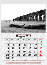 Calendario 2016 Roma Città Eterna