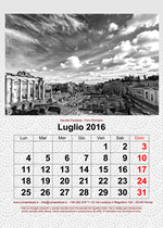 Calendario 2016 Roma Città Eterna