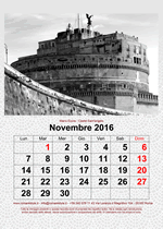 Calendario 2016 Roma Città Eterna