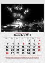 Calendario 2016 Roma Città Eterna