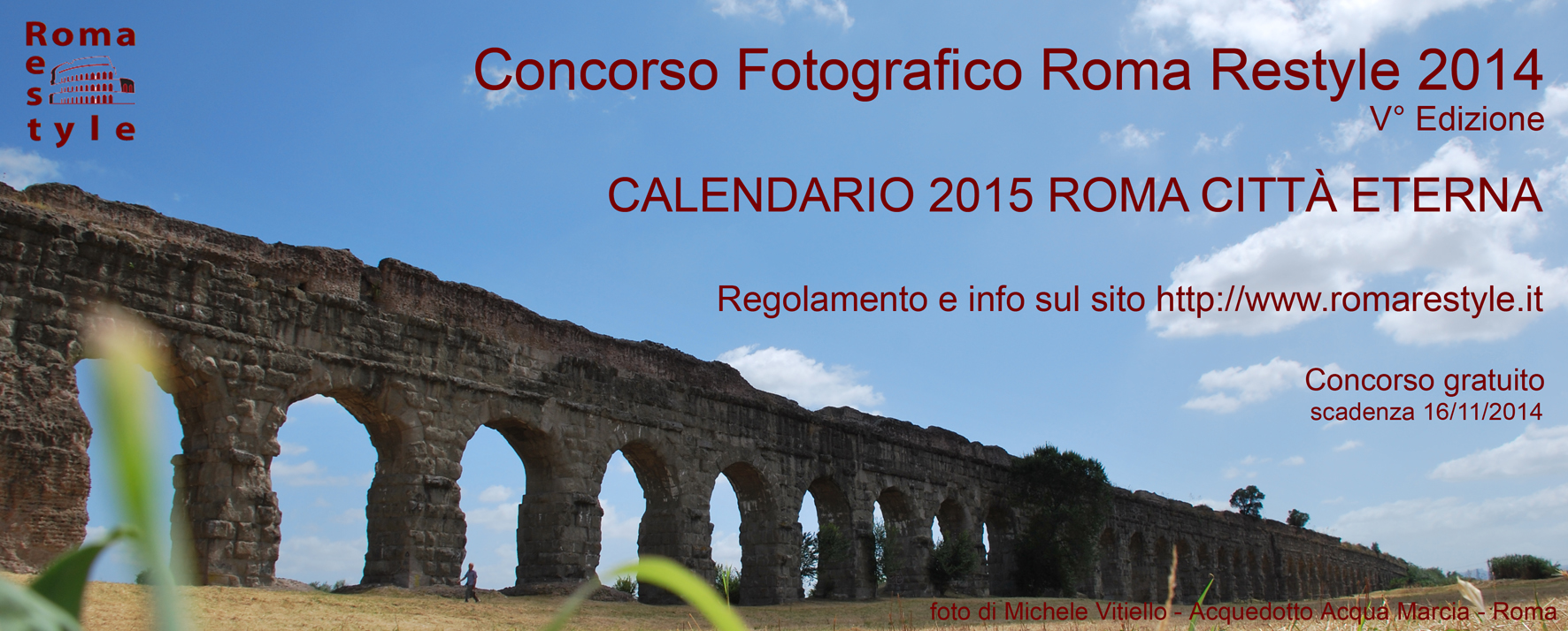 CONCORSO FOTOGRAFICO 2014 ROMA RESTYLE - V ° edizione